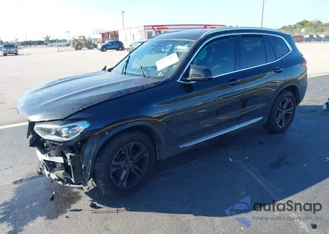 2021 BMW X3 Sdrive30I z USA, uszkodzony, nr VIN 5UXTY3C00M9G12169